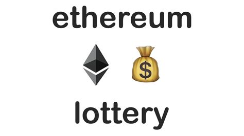 ethereumlottery.io testbericht|Make your own lottery with Ethereum .
